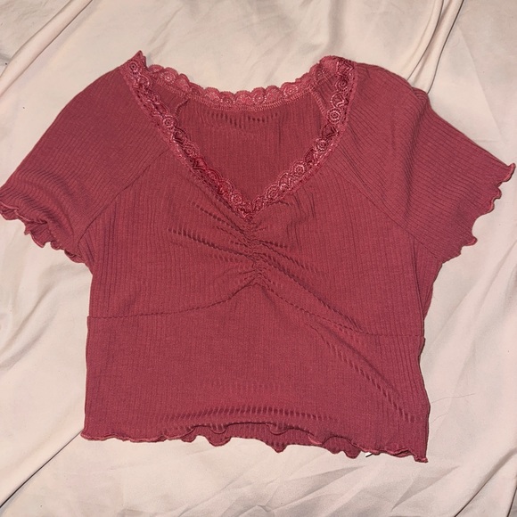 Shein Lace crop top *sale* (read description) - Picture 2 of 4